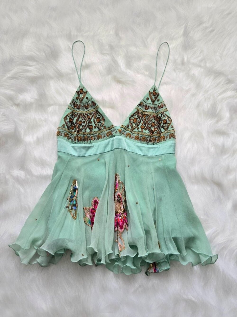 Rare Vintage Holy Grail Ultimate Matthew Williamson Masterpiece Fairy Camisole - Picture 9 of 11